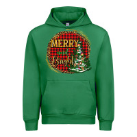Emerald merry and bright christmas tree Urban Hoodie - AdoDesignShop