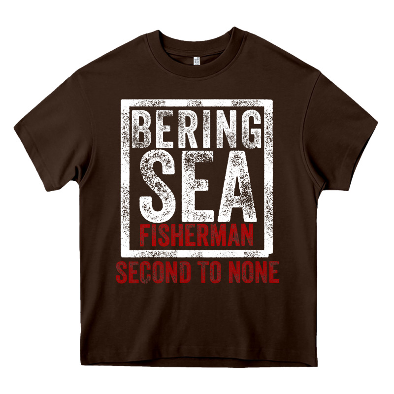 Bering Sea Fisherman Second To None Dutch Harbor Alaska Heavy Core Tee by longCreatives | Teevron