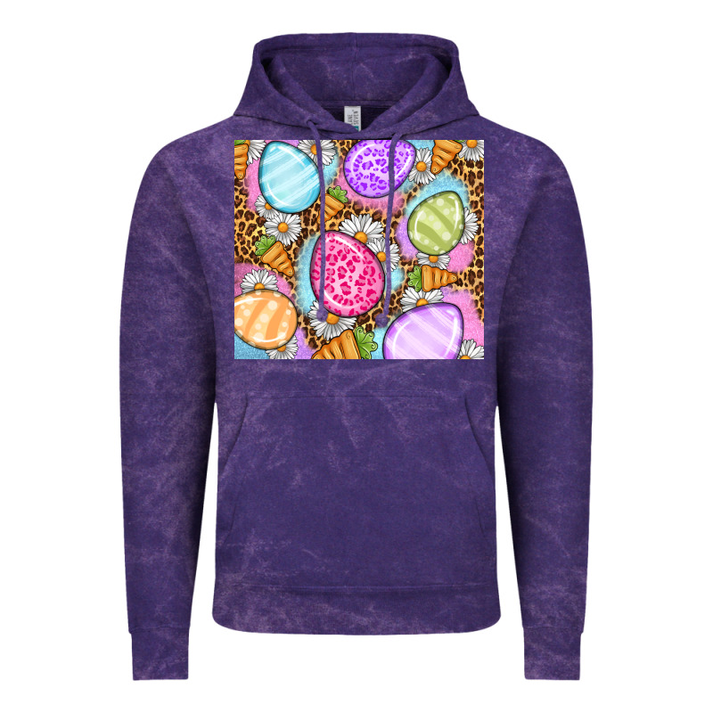 Easter Eggs Daisies Carrots Vintage Hoodie by OliviaCreatesArt | Teevron