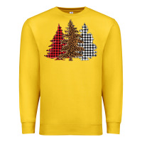Lemon christmas trees Premium Sweatshirt - BarkalooDesign
