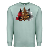 Seafoam christmas trees Premium Sweatshirt - BarkalooDesign