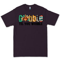 Plum gobble til you wobble thanksgiving turkey Premium Tee - Jasminsmagicworld