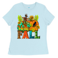 Hello Fall Ladies Tee | Teevron