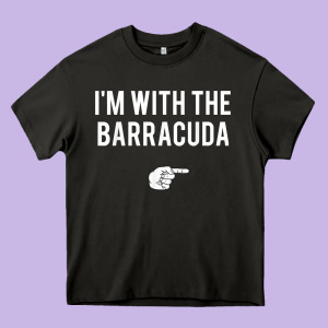 I_m With Barracuda Halloween Costume Party Matching Heavy Core Tee Designed By Longcreatives