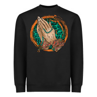 Black god bless you Heavyweight Sweatshirt - RacoonDesign