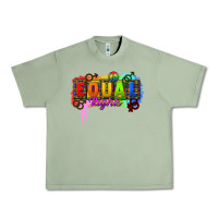 Oil Green Equal rights Urban Heavy Tee - CowGirlArtShop