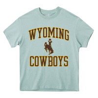 Arona Wyoming Cowboys Men's Apparel Gameday Arch Over Cowboys Sweat Heavy Core Tee - longCreatives