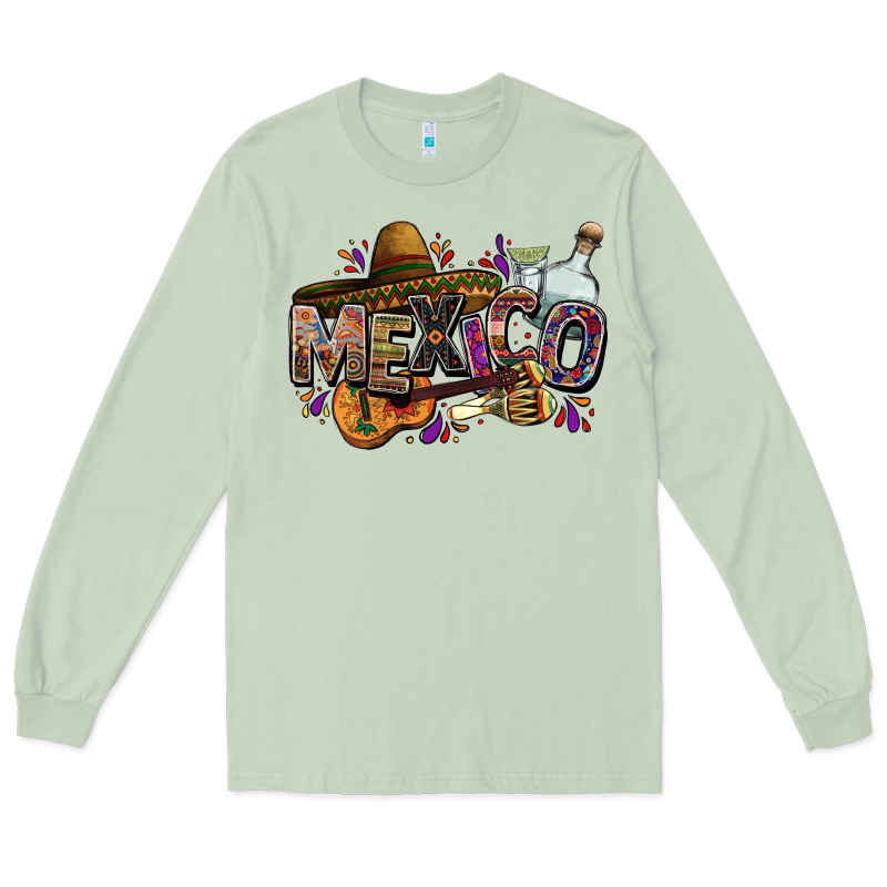 Mexico Long Sleeve Tee by FaDigitalArtStudio | Teevron