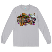 Moon Dust Mexico Long Sleeve Tee - FaDigitalArtStudio