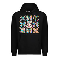 Black easter bow Premium Hoodie - CowhideDigitalArt