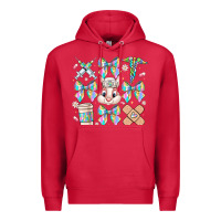 Cardinal easter bow Premium Hoodie - CowhideDigitalArt