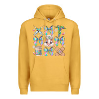 Mustard easter bow Premium Hoodie - CowhideDigitalArt