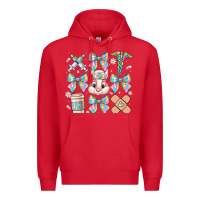 Red easter bow Premium Hoodie - CowhideDigitalArt