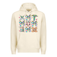 Tofu easter bow Premium Hoodie - CowhideDigitalArt