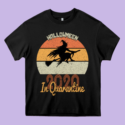 Hallowmeen 2020 In Q Uarantİne Heavy Core Tee Designed By Bettercallsaul