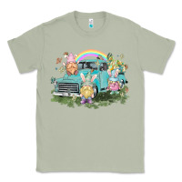 Matcha Easter gnomies with truck Easter Day Classic Tee - HowdyJamesFarm