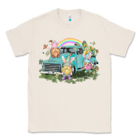 Natural Easter gnomies with truck Easter Day Classic Tee - HowdyJamesFarm