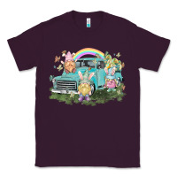 Plum Easter gnomies with truck Easter Day Classic Tee - HowdyJamesFarm
