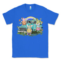 True Royal Easter gnomies with truck Easter Day Classic Tee - HowdyJamesFarm