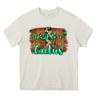 Cream go sit on a cactus Heavy Core Tee - JahusDesignShop