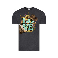 Vintage Black Love boots hat western Cowboy Vintage Tee - HowdyJamesFarm