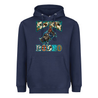 Navy western rodeo bullfighter Heavyweight Hoodie - BarkalooDesign