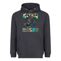 Smoke western rodeo bullfighter Heavyweight Hoodie - BarkalooDesign