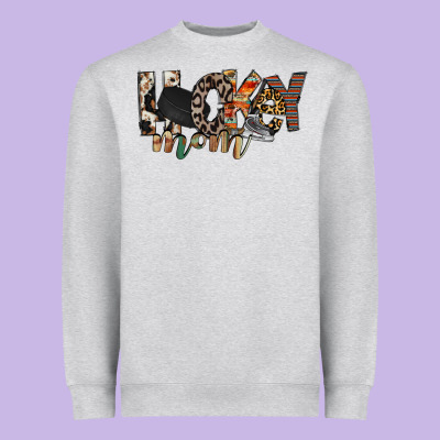 Hockey Mom Heavyweight Sweatshirt Designed By Racoondesign