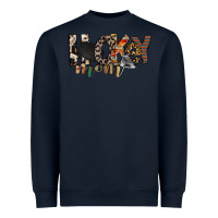 Navy hockey mom Heavyweight Sweatshirt - RacoonDesign