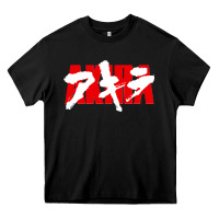 Black Akira Movie Classic Heavy Core Tee - longCreatives