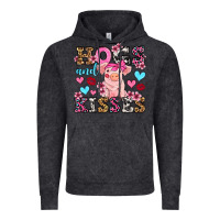 Vintage Black hogs and kisses pig  olivia Vintage Hoodie - OliviaCreatesArt