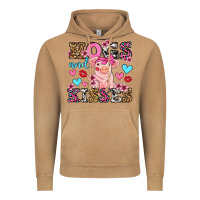 Hogs And Kisses Pig  Olivia Vintage Hoodie | Teevron