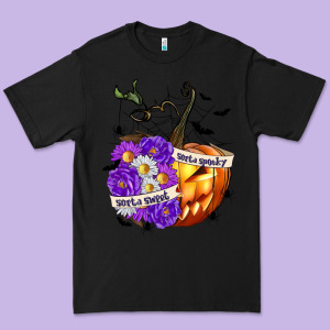 Sorta Sweet Sorta Spooky Premium Tee Designed By Texasbilliewilder