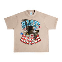 French Oak American Eagle Urban Heavy Tee - HowdyJamesFarm