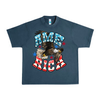 Midnight Navy American Eagle Urban Heavy Tee - HowdyJamesFarm