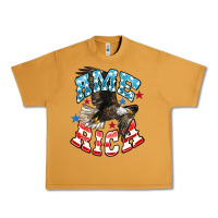 Peanut Butter American Eagle Urban Heavy Tee - HowdyJamesFarm