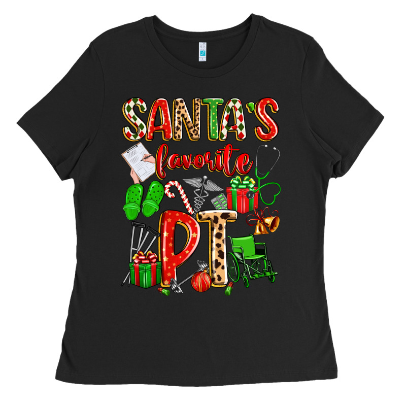 Santa's Favorite Pt Ladies Tee by texasbilliewilder | Teevron