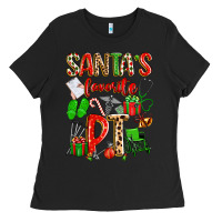 Black santa's favorite pt Ladies Tee - texasbilliewilder