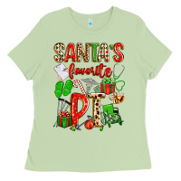 Matcha santa's favorite pt Ladies Tee - texasbilliewilder