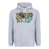 Heather Grey western rodeo bullfighter  life turquoise's gemstones arrow sunflowers Heavyweight Hoodie - BarkalooDesign