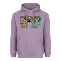 Lavender western rodeo bullfighter  life turquoise's gemstones arrow sunflowers Heavyweight Hoodie - BarkalooDesign