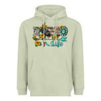 Matcha western rodeo bullfighter  life turquoise's gemstones arrow sunflowers Heavyweight Hoodie - BarkalooDesign