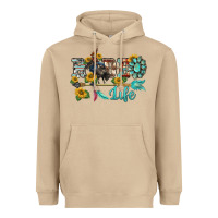 Mushroom western rodeo bullfighter  life turquoise's gemstones arrow sunflowers Heavyweight Hoodie - BarkalooDesign