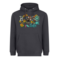 Smoke western rodeo bullfighter  life turquoise's gemstones arrow sunflowers Heavyweight Hoodie - BarkalooDesign