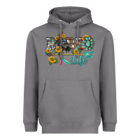 Storm western rodeo bullfighter  life turquoise's gemstones arrow sunflowers Heavyweight Hoodie - BarkalooDesign