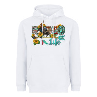 White western rodeo bullfighter  life turquoise's gemstones arrow sunflowers Heavyweight Hoodie - BarkalooDesign