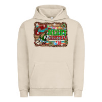 Pigment French Oak merry christmas western boots Urban Hoodie - AdoDesignShop
