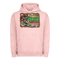 Pigment Salmon merry christmas western boots Urban Hoodie - AdoDesignShop