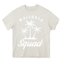 Cream Mallorca Squad Beach Summer Surfing Swimming Travel Vacation Heavy Core Tee - longCreatives