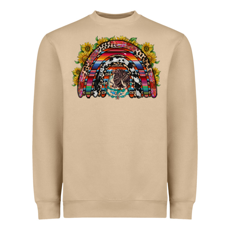 Mexican Rainbow Heavyweight Sweatshirt by RacoonDesign | Teevron
